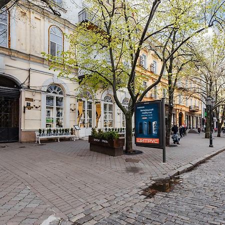 Новый Апартамент В Самом Центре Дерибасовской オデッサ エクステリア 写真